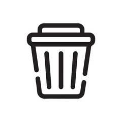 trash bin icon