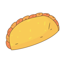 Kue pastel Illustration, Indonesian Traditional food