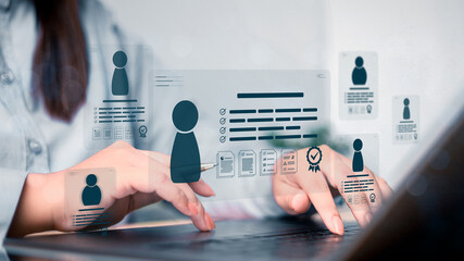 HR Human resources Recruitment Team Staff management. Relationship Management, Human Resources HR...