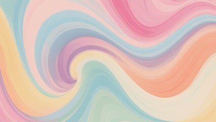 Obraz premium Abstract colorful swirl background. Generative Ai.