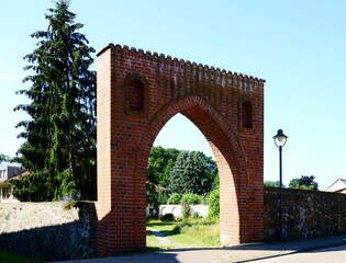 Historical Monastery in the Village Diesdorf, Saxony - Anhalt