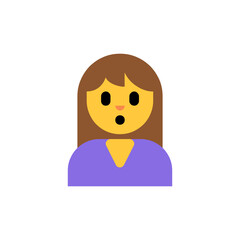 Woman Surprised Emoji
