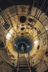 Obraz premium tunnel in the tunnel