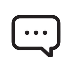 chat bubble icon