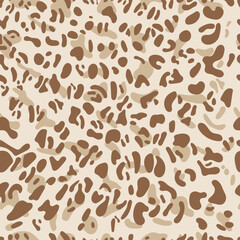 Brown animal skin Leopard, Cheetah, Jaguar print pattern.