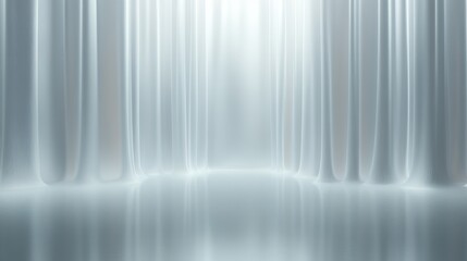 A forest scene with trees and a lake