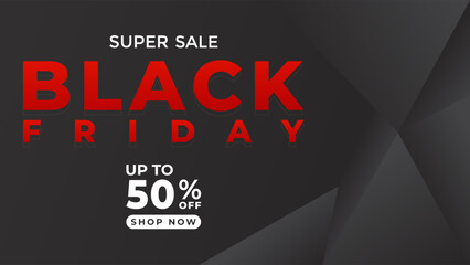 BLACK FRIDAY OFFERS AND DISCOUNT PROMOTION TEMPLATE BANNER DESIGN. DARK BACKGROUND VECTOR. GOOD FOR SOCIAL MEDIA POST, COVER , POSTER 