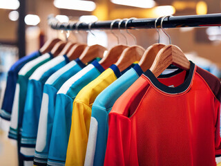 Obraz premium clothes on hanger
