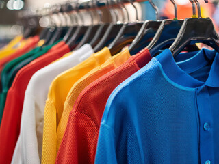 Obraz premium clothes on hanger