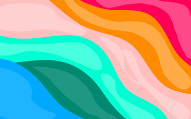 Abstract Gold and Green Bubble Background