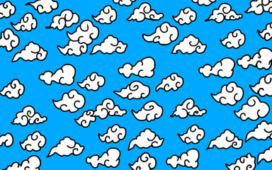 Abstract Light Blue Rectangular Background