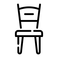 chair Line Icon