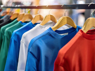 Obraz premium clothes on hanger