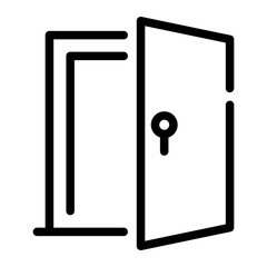 door Line Icon