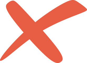 Obraz premium Cross Abstract Shape