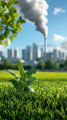 Evaluating emissions goals for cities a green future amidst industrial challenges
