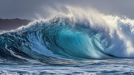 Ocean Wave Crashing