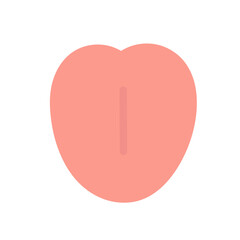 健康な舌　イラスト