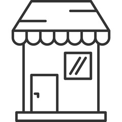 Store Line Icon