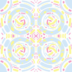 seamless background with circles