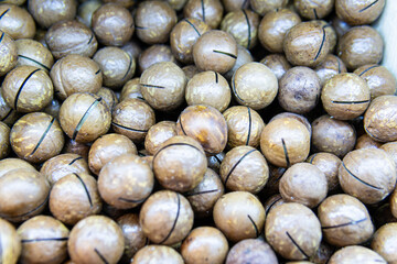 ingredient no people cooking seed nut macadamia nutshell food organic freshness - snack