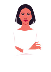 Girl with white Dress