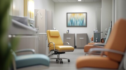 Modern Medical Clinic Interior