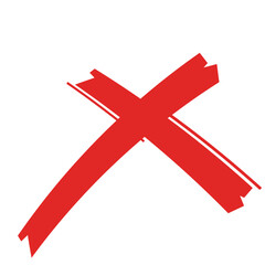 Cross Abstract Shape