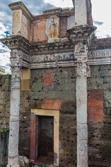 The Colonnacce, Forum of Nerva. Rome, Italy