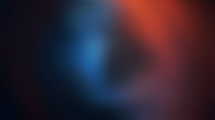 Obraz premium An abstract image featuring a gradient of colors blending together into a smooth, blurred effect. The dominant colors are shades of blue and red