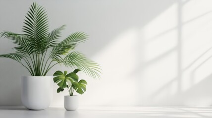 Obraz premium Clean Monochrome Minimalist Background with a Distinct Focus for Modern Design and Visual Clarity