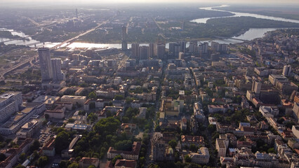 View of Belgrade cityscape, capital of Serbia.