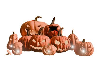 Halloween Pumpkins  Background