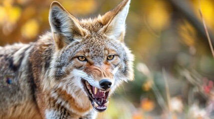 Fototapeta premium Rabies: This viral infection is transmitted via animal bites, affecting the central nervous system and leading to brain inflammation and death without prompt treatment. 