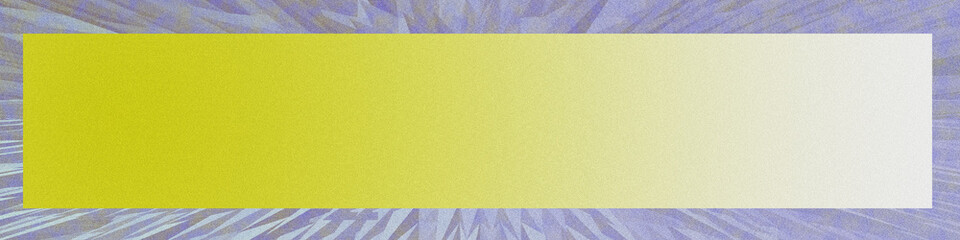 wide Grey Geometric design light yellow color gradient panorama background having empty space for text