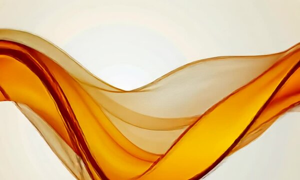Abstract orange wave background