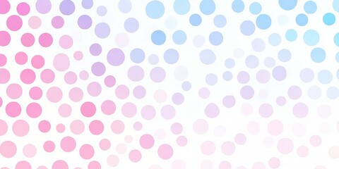 Gradient dot pattern fading from blue to pink, creating a soft and playful retro background