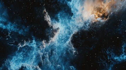 Cosmic Nebula: A Symphony of Colors and Stars