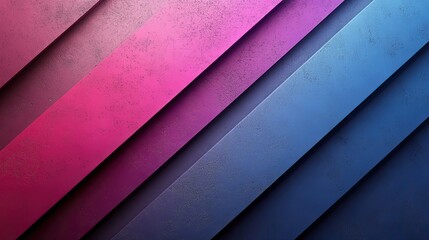 Obraz premium Gradient background featuring blue and purple diagonal lines in minimalist flat design