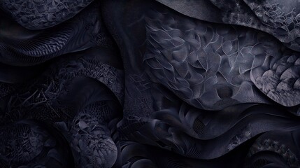 Abstract Dark 3D Pattern