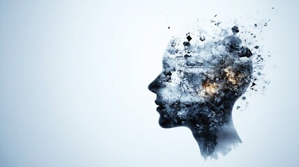 Abstract Mindset for Business Success and Discipline