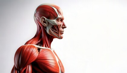 Muscular Anatomy: Profile View 