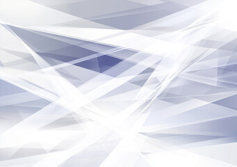 Obraz premium Abstract blue and white background with geometric shapes creates serene and modern atmosphere, perfect for various design projects. interplay of light and shadow adds depth and intrigue
