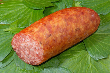 Grobe, geräucherte Bauernbratwurst