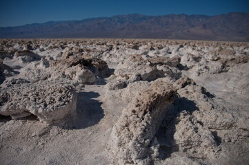 Dramatic landscape in Death Valley National Park