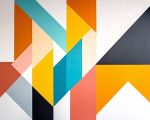 Obraz premium Abstract Geometric Wall Art