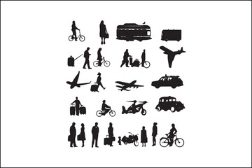 Transport Silhouette Vector | Vehicles and Travel Icons

Transportation Vector Set | Car, Truck, Train, Plane Silhouettes

Minimalist Transport Vector | Vehicle Silhouette Collection

Cargo and Transp