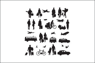 Transport Silhouette Vector | Vehicles and Travel Icons

Transportation Vector Set | Car, Truck, Train, Plane Silhouettes

Minimalist Transport Vector | Vehicle Silhouette Collection

Cargo and Transp