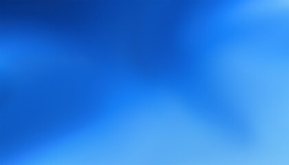 Bright Blue abstract background with soft blurred diagonal lines