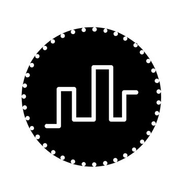 Vector solid black icon for Kagi
